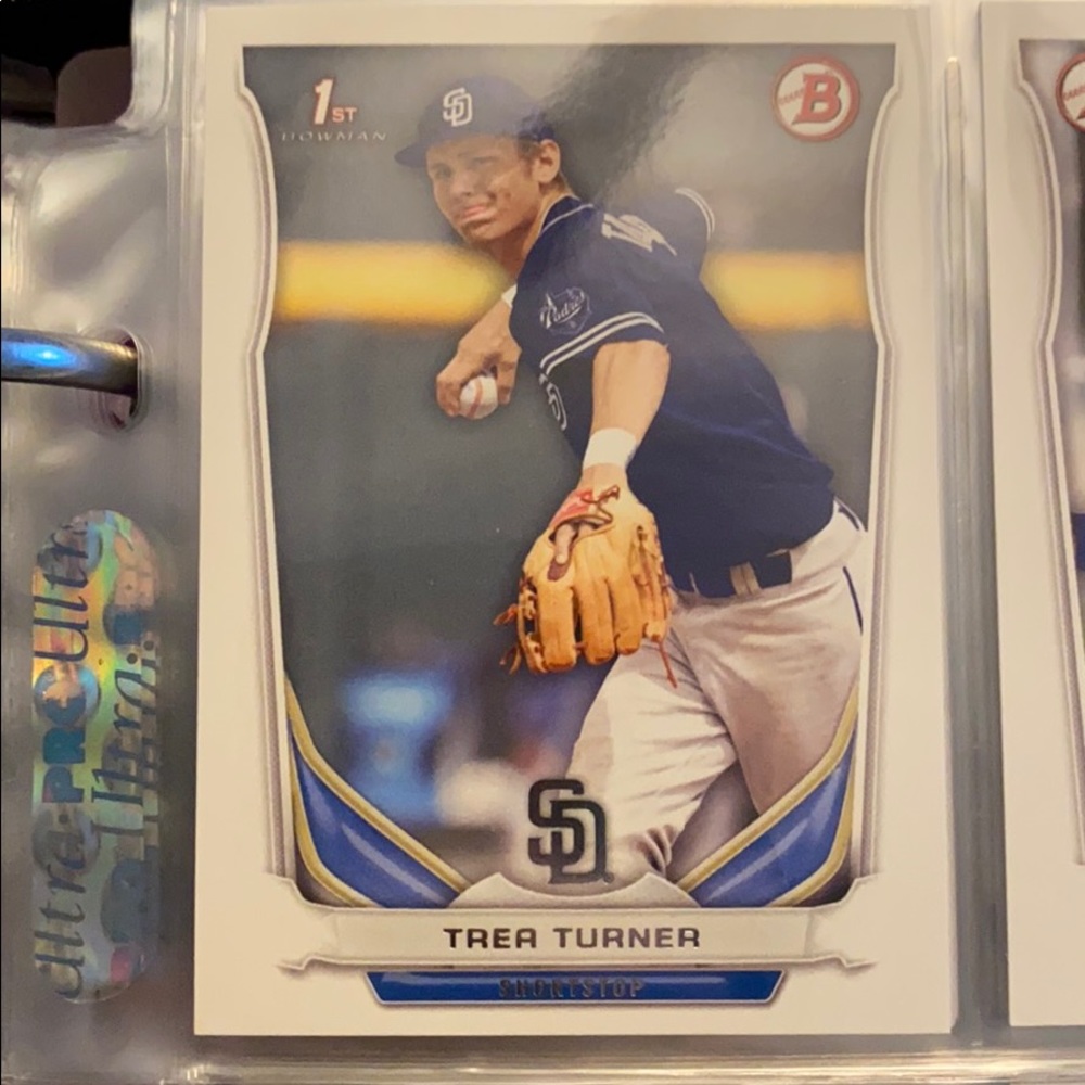 2014 bowman Trea Turner